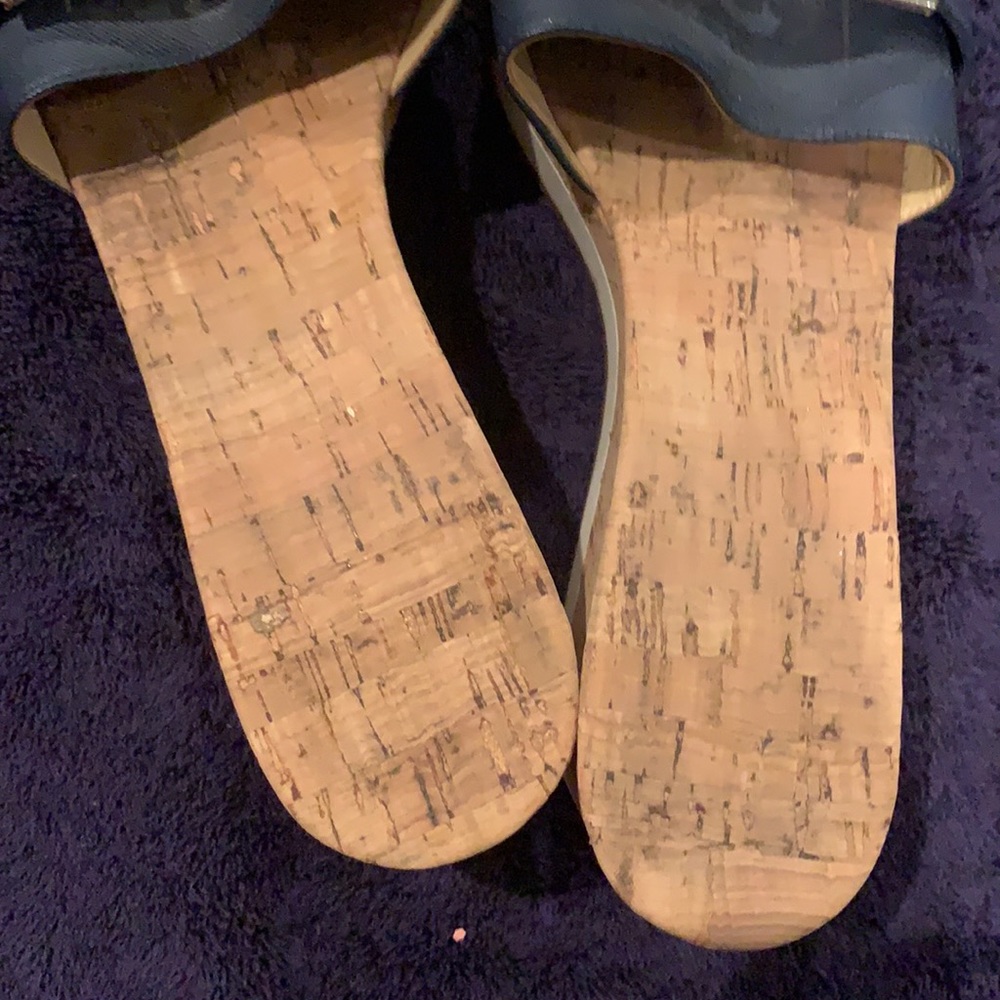 Navy Michael kors wedges - Picture 3 of 7